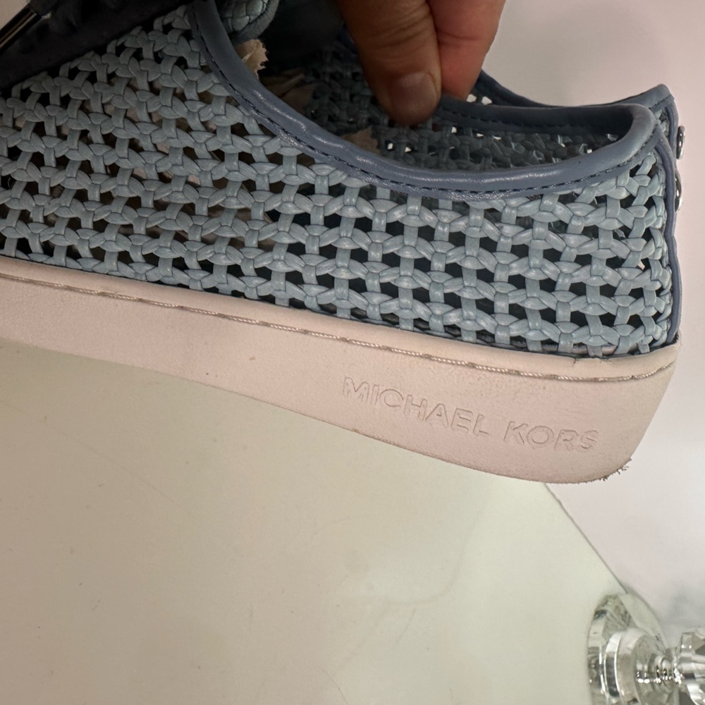 MICHAEL Michael Kors Olivia Raffia Sneakers - Picture 6 of 12